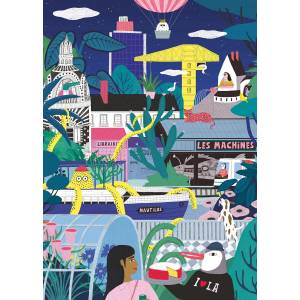 Pieces & Peace - Puzzle Nantes extraordinaire by night - 1 000 piese