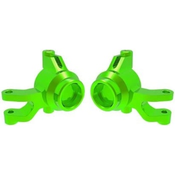 Traxxas предни алуминиеви главини зелени (чифт)