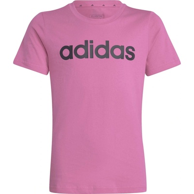 adidas Essentials Linear Logo T-shirt ružová čierna