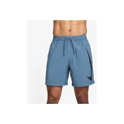 Nike Form Swoosh Men's Dri-FIT Unlined Versatile shorts FZ1066-429 Modrá
