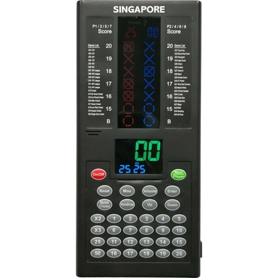 Elektronické počítadlo Singapore Dart Electronic Scorer