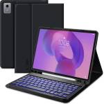 Tech-Protect Калъф с блутут клавиатура за Lenovo Idea Tab Plus 12.1 - TB-361 от Tech-Protect SC Pen - Black (5906302335619)