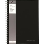 Pukka Pad Спирална тетрадка, А4, с правила, 80 листа, PUKKA PAD "Black", черна SBWRULA4 (SBWRULA4)