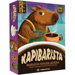 Reflexshop Капибариста настолна игра - на унгарски език (ktgbcbrs)