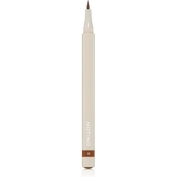 Notino Lifeproof Eyebrow Felt Pen водоустойчив маркер за вежди 03 Warm Brown 1ml