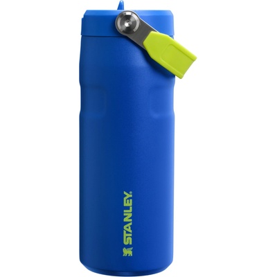 Stanley termoláhev The IceFlow Bottle Flip Straw 2.0 470 ml 16oz Cobalt Chartreuse