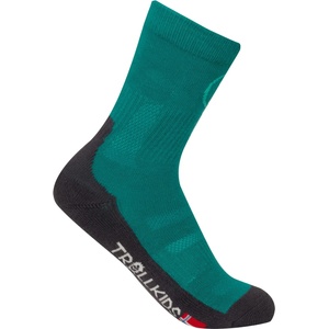 Trollkids Детски туристически чорапи Trollkids Kids Trekking Mid Cut Socks II 2-Pack Walking socks - Sea Green - размер 39-42 (EU) (201-3047-1011)