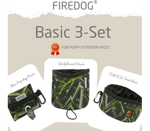 Firedog Basic 3-Set Lime Splash