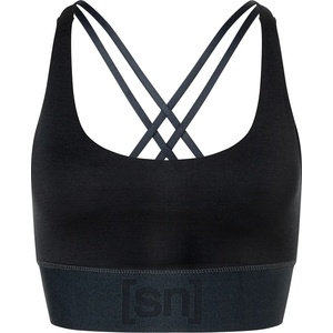 super. natural Дамски спортен сутиен super. natural Women's Lux Super Top Sports bra - Jet Black - размер XL (114-3596-0115)