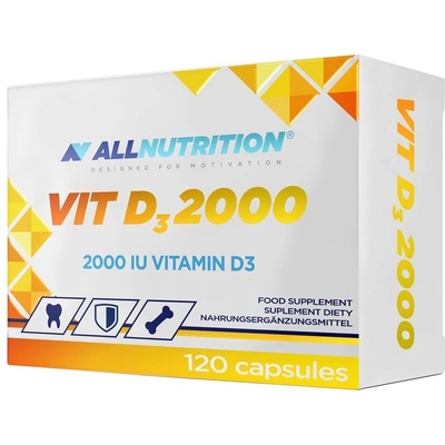 ALLNUTRITION Vitamin D3 2000, 120 Capsules