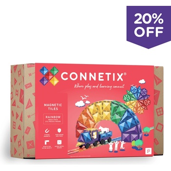 Connetix Rainbow Mega Box 212 ks