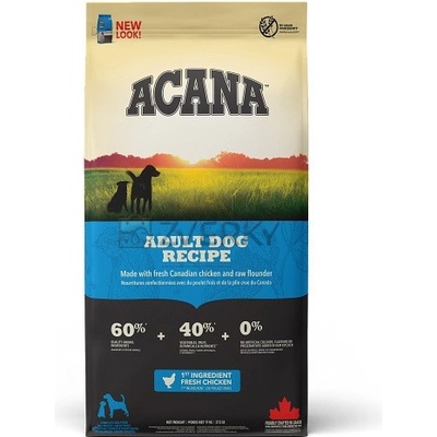 Acana Adult Dog Recipe 2 x 11,4 kg