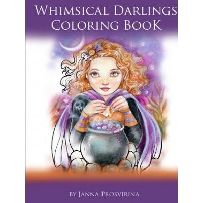 Whimsical Darlings Coloring Book | JANNA PROSVIRINA
