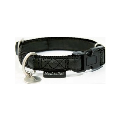 Nayeco obojek Macleather koženkový Negro