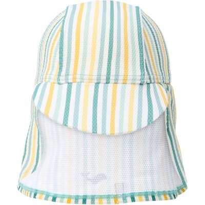 Little Dutch Бебешка шапка с протектор за врата Little Dutch - Stripes Multi Colour, размер 2, 1-2 г (CL25038858)