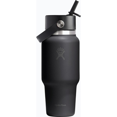 Hydro Flask Термобутилка Hydro Flask Wide Flex Straw Travel 621 ml black