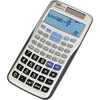 Trevi, SC 3790, vědecká, 252 matematických funkcí, LCD displej, pevný obal, automatické vypnutí, baterie/solar