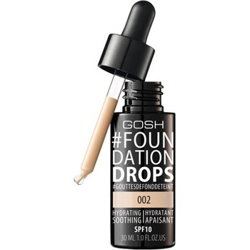 Gosh Foundation Drops make-up 2 Ivory 30 ml