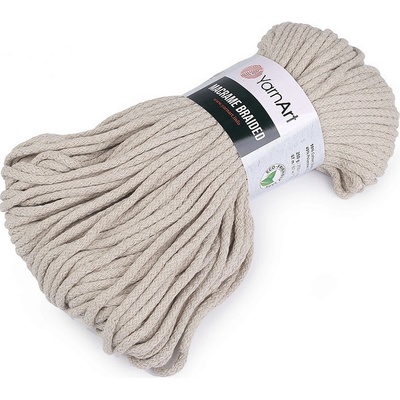 Pletací příze Macrame Braided 250 g, střední, 10 (753) režná