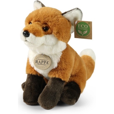 Eco-Friendly Rappa liška sedící SOFT COLLECTION 23 cm
