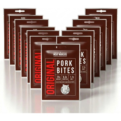 Meat Makers Jerky pork bites 15 x 25 g