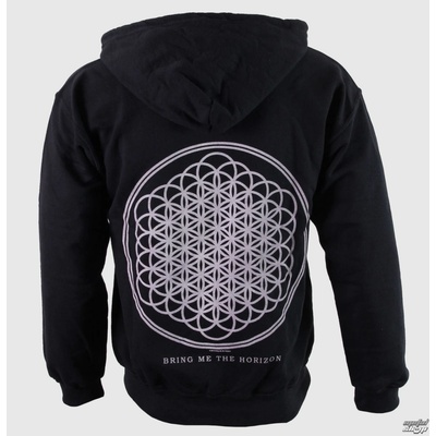 Rock Off Bring Me The Horizon Flower Of Life Zip Čierna