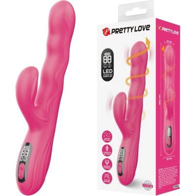 Pretty love winters multifunction rabbit vibrator with led display