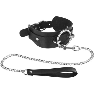Fetish tentation Choker Ring and Leash BDSM obojek s vodítkem