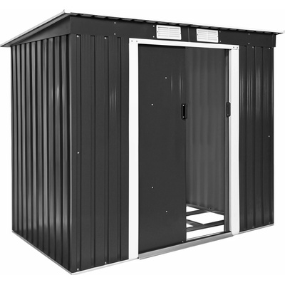 tectake 404522 213 x 130 x 173 cm šedá/bílá – Hledejceny.cz