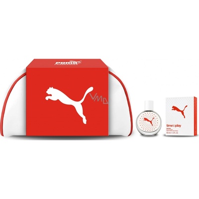 Puma Time To Play Woman EDT 40 ml + etue dárková sada