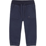 Mayoral Панталон тип jogger Mayoral - С джобчета и връзки, син, 12 м (15-02503-074-12M) - baby