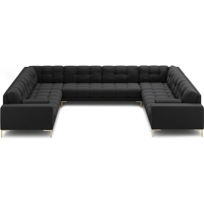 Cosmopolitan Design Тъмносив ъглов диван ("U" форма) Bali - Cosmopolitan Design (COS_UC_170_E1_BALI4)