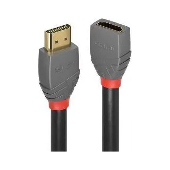 Image 1 of Lindy HDMI2 кабел LINDY Anthra Line 4K 60Hz AA MF удължителен 2м, LNY-36477