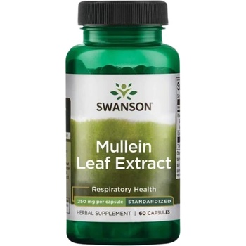 Image 1 of Swanson Full Spectrum Mullein Leaf 500 mg [60 капсули]