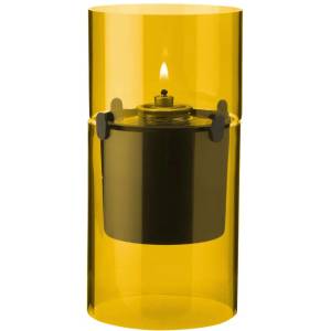 Stelton Маслена лампа LUCIE 17, 5 см, кехлибарен, стъкло, Stelton (SN4971)