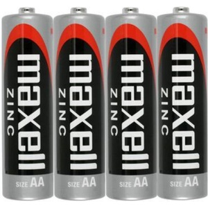 Maxell Цинк Манганова батерия MAXELL R6 4 бр. shrink 1.5 V (ML-BM-R6) - BestPC