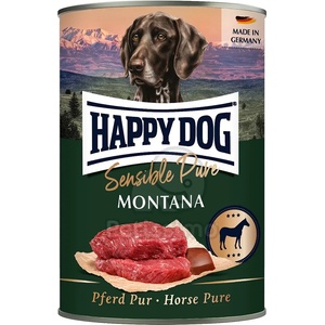 Happy Dog Sensible Pure Montana - Консерва от чисто конско месо 24 x 400 г