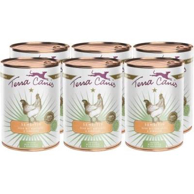 Terra Canis Sensitive Пиле с картофи и малини 6 x 400 г