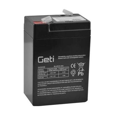 Geti 6V 4,5Ah konektor 4,75mm F1 04250339