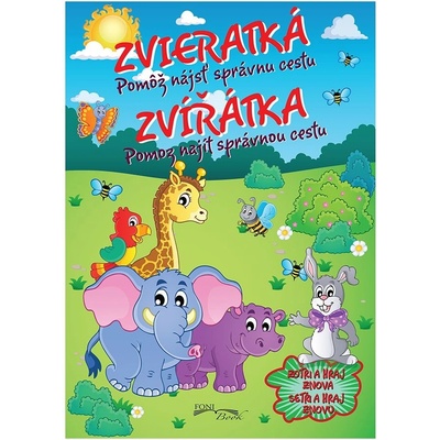 Zvieratká Pomôž nájsť správnu cestu