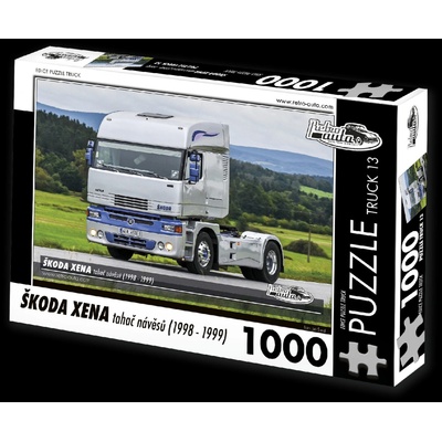 RETRO-AUTA TRUCK č.13 Škoda Xena tahač návěsů 1998-1999 1000 dielov