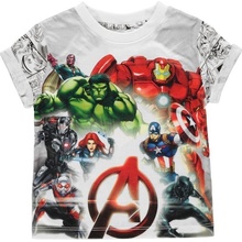 Character Short Sleeve T Shirt Boys Avengers