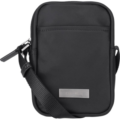 Calvin Klein SLEEK SLIM REPORTER Čierna Strieborná