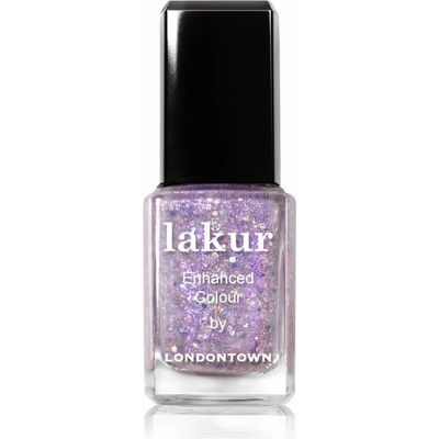 Londontown Lakur Grape Fizz lak na nehty holografické glitry 12 ml