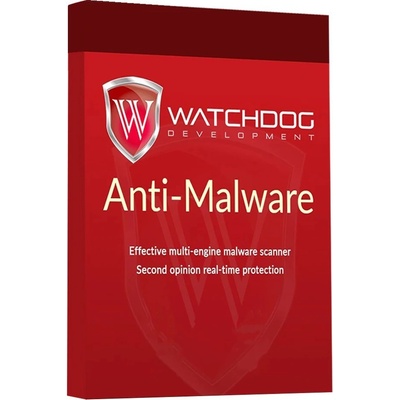 WATCHDOG ANTI-MALWARE 3 lic. 24 mes.