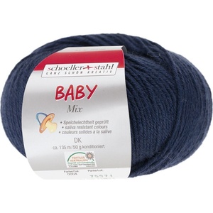 Schoeller + Stahl Baby Mix 90166-04 Dark Blue Плетива прежда (90166-04)
