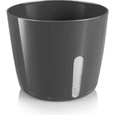 TESCOMA Sense samozavlažovací květináč 11 cm šedý