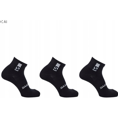 Salomon Everyday Ankle 3 Pack Black/Black/Black