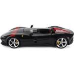 Bburago Метална кола Bburago - Ferrari Monza SP1 2018, 1: 43, черна (18-36046-36000)