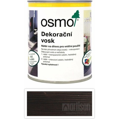 OSMO Dekorační vosk transparentní 0,75 l Eben 3161